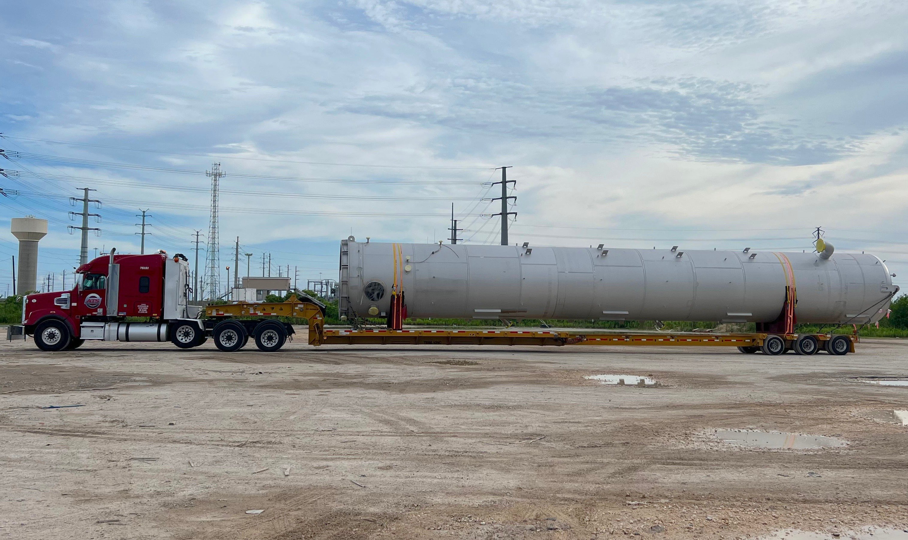 ATS step deck trailer