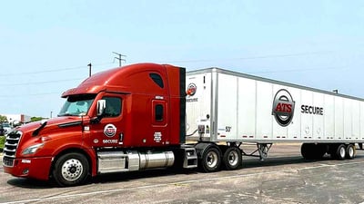 Enclosed-trailer-hauling-department-of-defense-freight