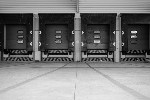 truck driver loading dock