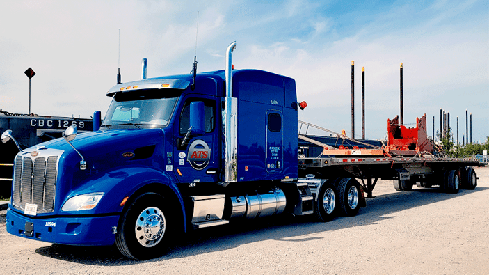 Partial Truckload Flatbed Shipment