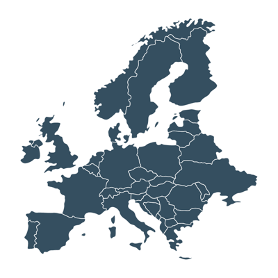 Europe map