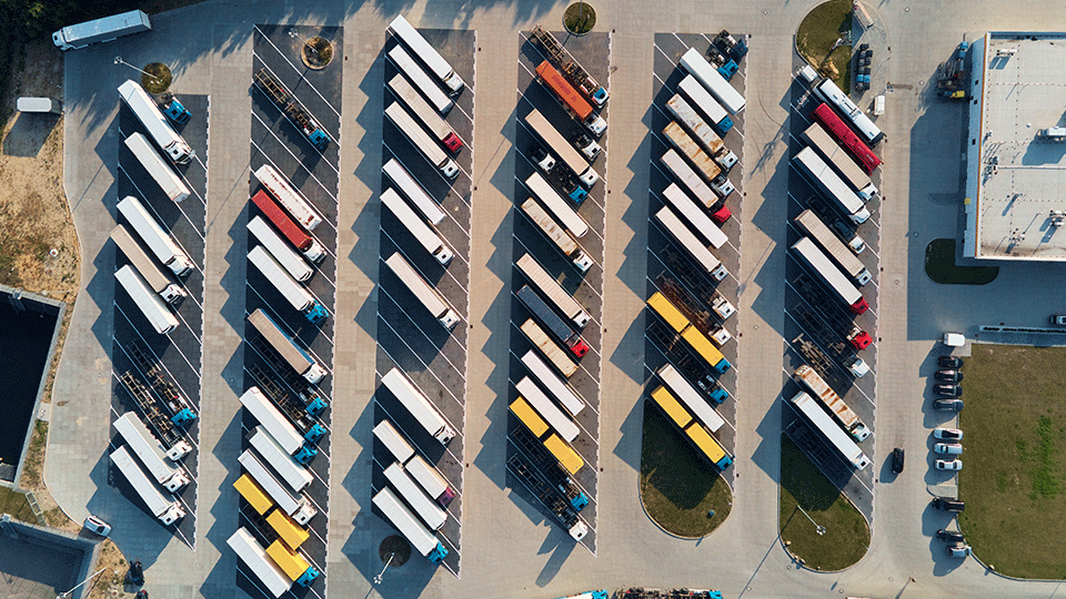 Overhead-Picture-Semi-Trucks-Parked