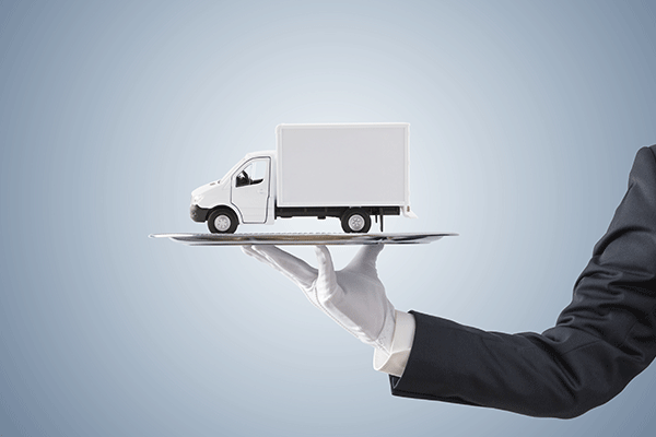 White Glove Shipping Graphic